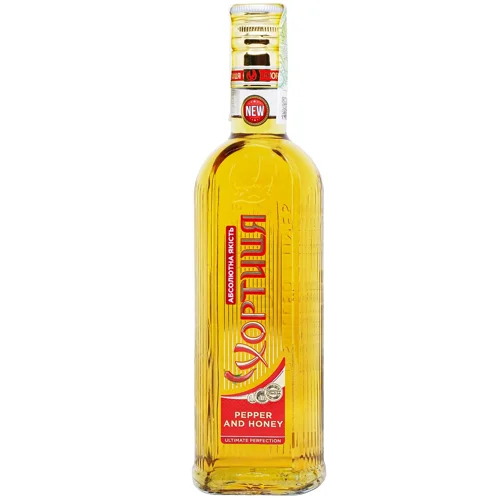 Настоянка Хортиця Перець та мед 37,5% 0,5л