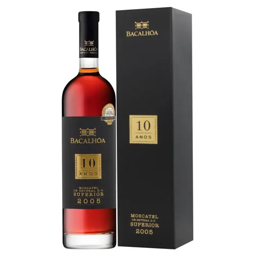 Вино Bacalhoa Moscatel de Setubal Superior 10 років біле солодке кріплене 18,5% 0,75л