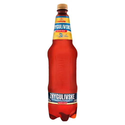 Пиво 1.1л 4.1% світле пастеризоване Жигулівське Експорт Оболонь