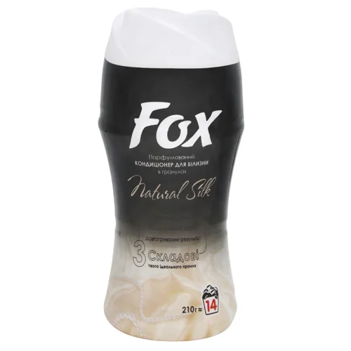 Ополіскувач для білизни Fox Natural Silk парфумований гранульований 210г
