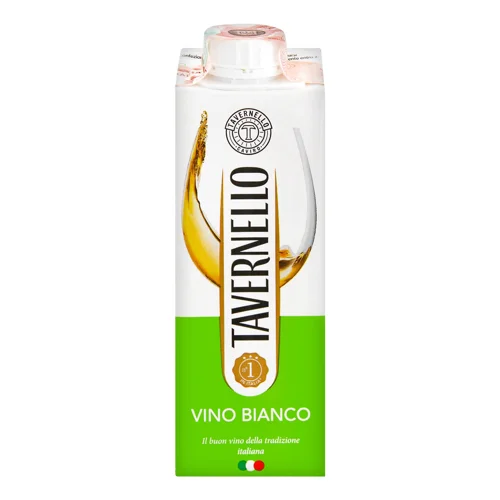 Вино Tavernello Bianco,0,25л