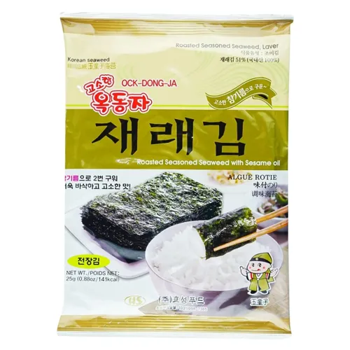 Водорості Ock-Dong-Ja Норі з кунжутною олією 25г