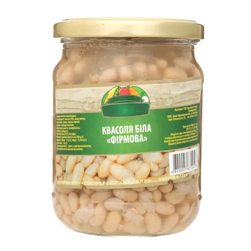 Квасоля біла фірмова Консерваторія с/б 480г