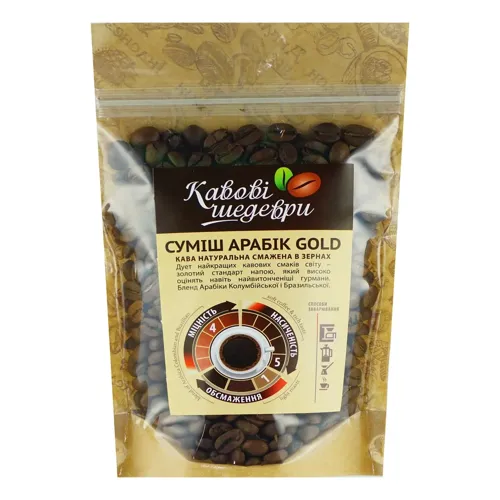 Кава Coffee Gold в зернах вагова