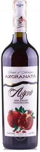 Вино Az-Granata Agsu червоне напівсолодке 12%, 0,75л