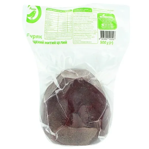 Буряк Ашан очищений цілий 500г