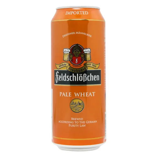 Пиво світле Feldschlosschen Wheat Beer світле, пшеничне, нефільтроване 0,5л