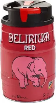 Пиво світле Delirium Red 8%, 5л
