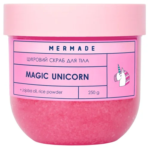 Скраб для тіла Mermade Magic Unicorn цукровий 250г