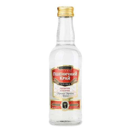 Горілка Вищого Ґатунку Пшенична Класична, 0.25л, 40%