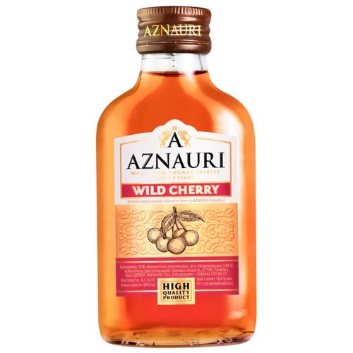 Напій алкогольний Aznauri Wild Cherry 5 років 30% 100мл