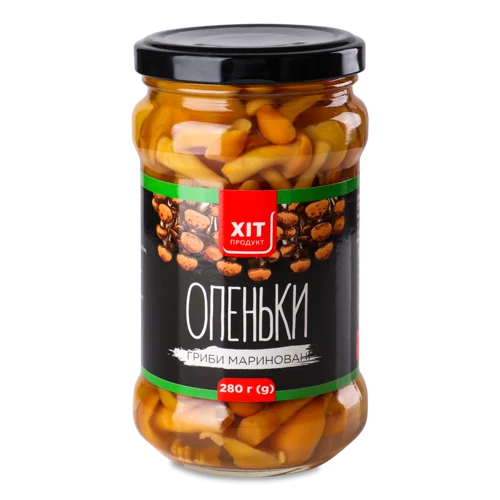 Гриби Мариновані Опеньки Вищого Ґатунку, с/б 280г