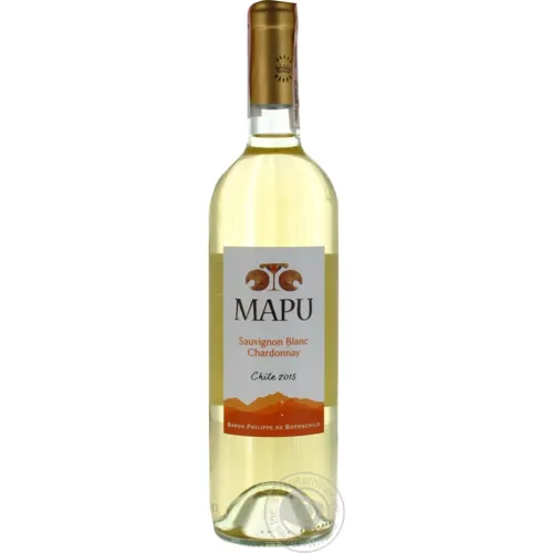Вино Mapu Sauvignon Blanc Chardonnay біле сухе 12,5% 0,75л