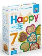 Суміш пластівців HAPPY 7 компонентів 800г
