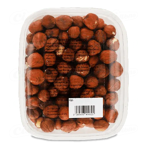 Фундук сушений, 200г