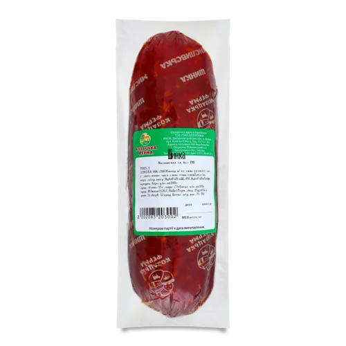 Шинка Мисливська Козацька Ферма Сирокопчена, кг