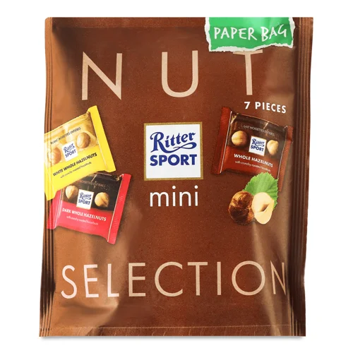 Н-р шоколаду Ritter Sport Nut Selection 3 смаки,116 г
