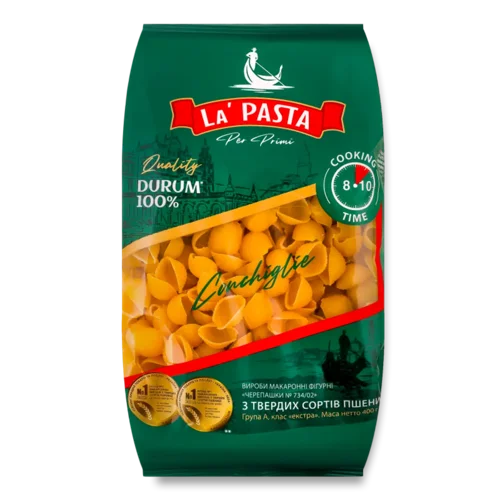 Вироби макаронні La Pasta «Черепашки»