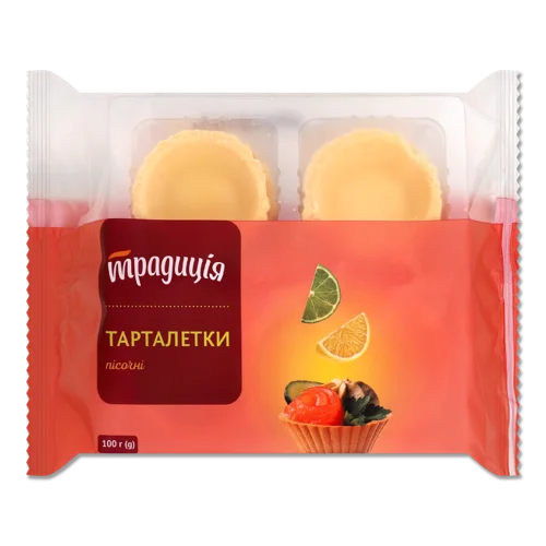 Тарталетка Вищого Ґатунку, 100 Г