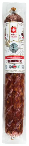 Ковбаса З телятиною М'ясна Гільдія с/к м/у 0.34кг