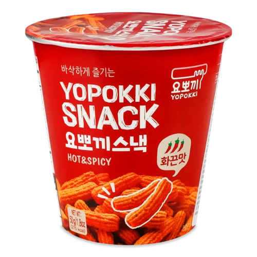 Снеки Гострі З Цукрами Та Підсолоджувачем Yopokki, В/ґ, 50г