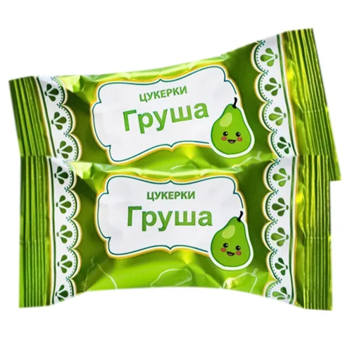 Цукерки фруктові Груша Пригощайся ваг
