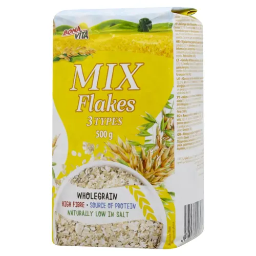 Пластівці Bona Vita Мікс 3 види 500г