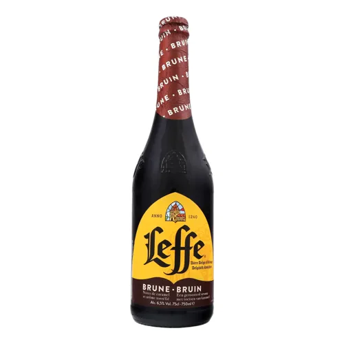 Пиво 0.75л 6.5% темне пастеризоване Bruin Leffe пл