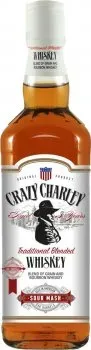 Віскі блендований Crazy Charley білий 0.5л 40%