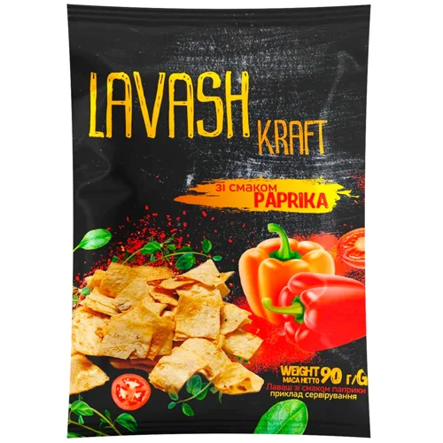 Лаваш Крафт зі смаком паприки 90г