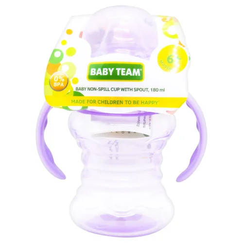 Поїльник-непроливайка Baby Team зі спаутом 350мл
