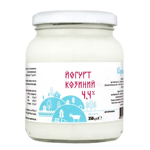 Йогурт 4.4% козячий Capretta c/б 350г