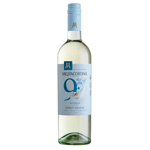 Вино Mezzacorona Vigneti delle Dolomiti Pinot Grigio IGT біле напівсолодке 9% 0,75л
