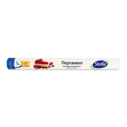 Пергамент Для Приготування Їжі 6м Stella 1шт, в/ґ