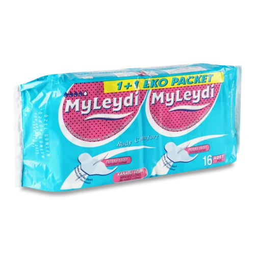 Гігієнічні Прокладки My Leydi Long Eco, 16 шт, в/ґ