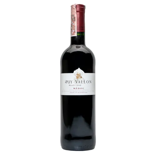 Вино Puy Vallon Medoc AOC червоне сухе 0,75л