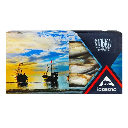 Кілька Айсберг холодного копчення 200г