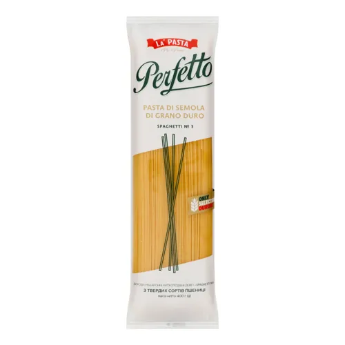 Вироби макаронні Spaghetti №3 La' Pasta Per Primi Perfetto м/у 400г