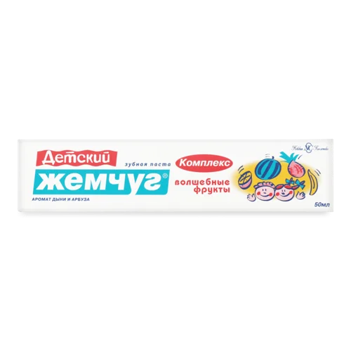 Зубна Паста Чарівні Фрукти Дитячий Жемчуг, 50мл