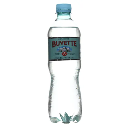 Вода мінеральна Buvette №5 сильногазована 0,5л