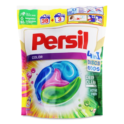 Миючий Засіб для Прання Колорів у Капсулах 4in1 Color Persil, 41х25г