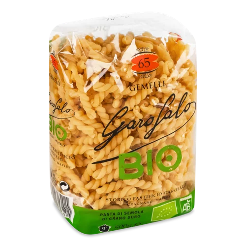 Макарони Garofalo Gemellii Біо, в/ґ, 500г