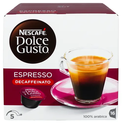 Кава Nescafe Dolce Gusto Espresso Decaffeinato 16*6г/уп