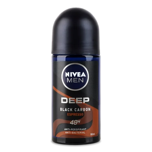 Антиперспірант Nivea Men Espresso Black Carbon Deep, 50мл
