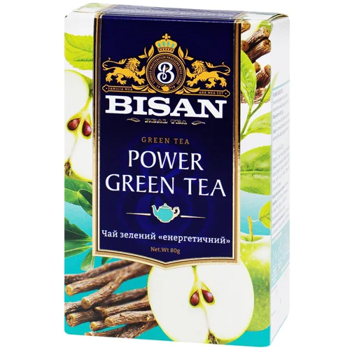 Чай зелений Bisan Power 80г