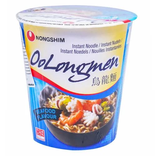 Локшина Nongshim Oolongmen швидкого приготування з морепродуктами 62г