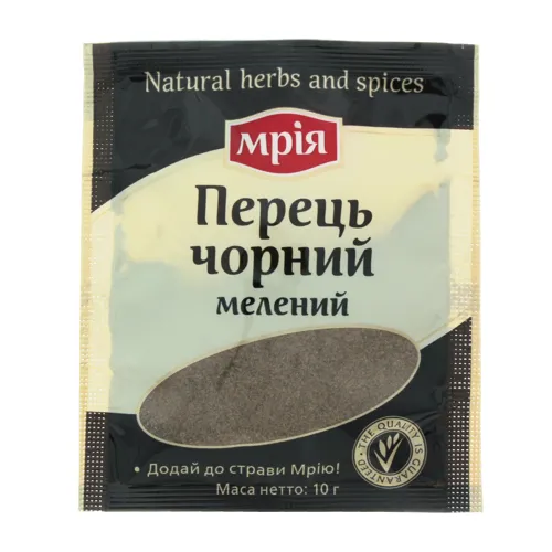 Перець чорний мелений Мрія м/у 10г