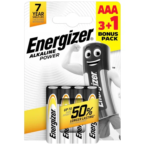 Батарейка Energizer Alkaline Power AAA 4шт