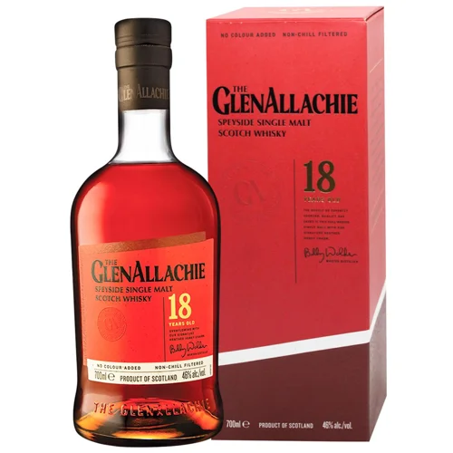 Віскі GlenAllachie 18 років 46% 0,7л