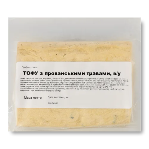Тофу Прованськими Травами, Вищого Ґатунку, кг